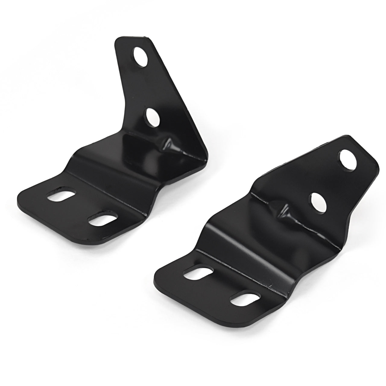 Non-Folding Rear Seat Back Panel Upper Brackets | Pair | Fastback | 1967-70 Ford Mustang