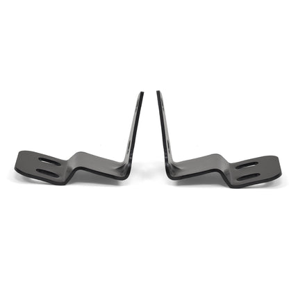 Non-Folding Rear Seat Back Panel Upper Brackets | Pair | Fastback | 1967-70 Ford Mustang