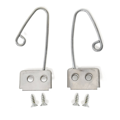 Seat Belt Shoulder Harness Retainer Clips | Pair | 1968 Ford Mustang