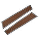 Door Panel Inserts | Woodgrain | Deluxe Interior | Pair | 1971-73 Ford Mustang
