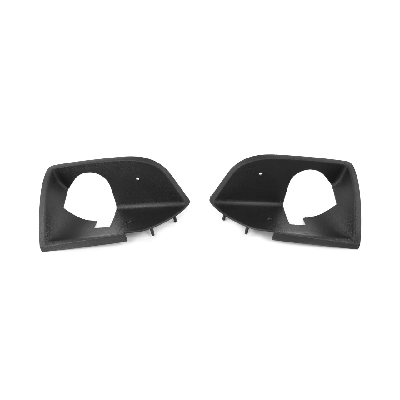 Door Handle Trim Cups | Black | Deluxe Interior | Pair | 1971-73 Ford Mustang