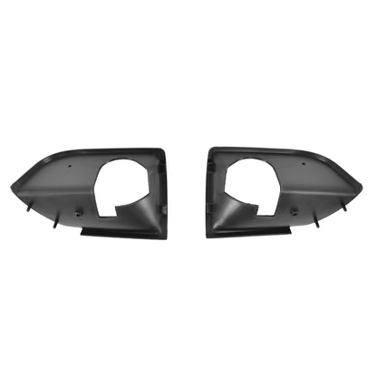 Door Handle Trim Cups | Black | Deluxe Interior | Pair | 1971-73 Ford Mustang