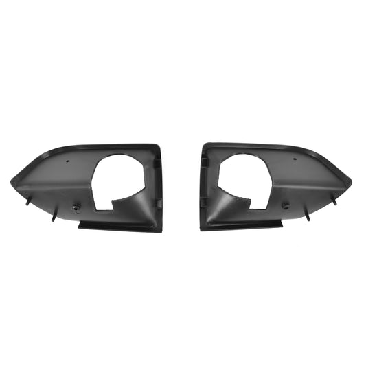 Door Handle Trim Cups | Black | Deluxe Interior | Pair | 1971-73 Ford Mustang
