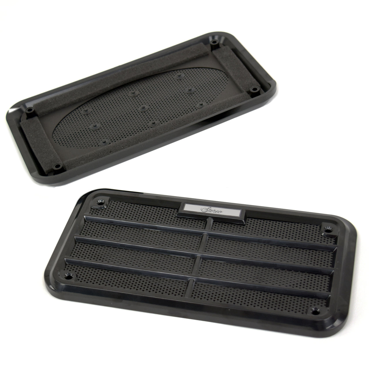 Door Speaker Grilles | OE Correct Metal Mesh | Pair | 1969-70 Ford Mustang