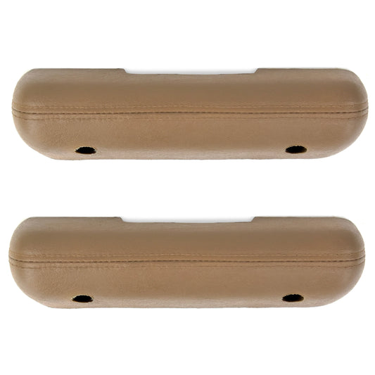 Arm Rest Pads | Saddle Brown | Standard Interior | Pair | 1967 Ford Mustang