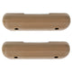Arm Rest Pads | Saddle Brown | Standard Interior | Pair | 1967 Ford Mustang