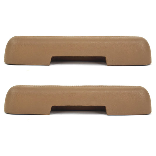 Arm Rest Pads | Saddle Brown | Standard Interior | Pair | 1967 Ford Mustang