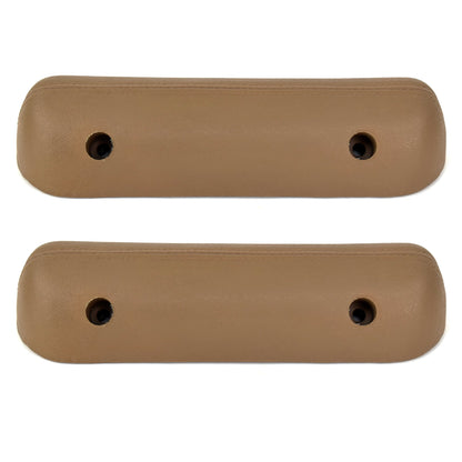 Arm Rest Pads | Saddle Brown | Standard Interior | Pair | 1967 Ford Mustang