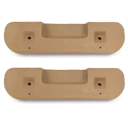 Arm Rest Pads | Saddle Brown | Standard Interior | Pair | 1967 Ford Mustang