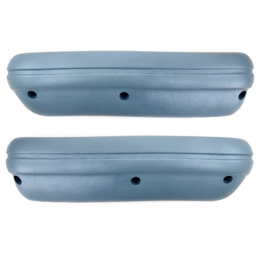 Arm Rest Pads | Light Blue | Standard Interior | Pair | 1969-70 Ford Mustang