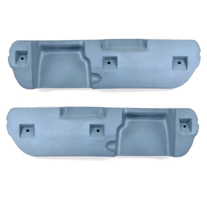 Arm Rest Pads | Light Blue | Standard Interior | Pair | 1969-70 Ford Mustang