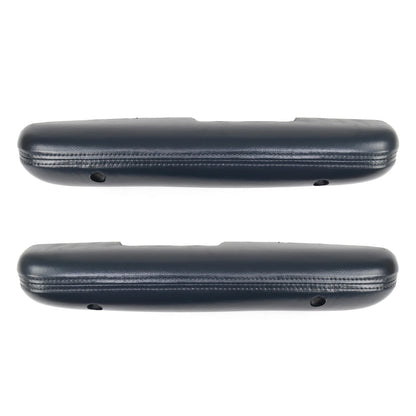 Arm Rest Pads | Dark Blue Metallic | Standard Interior | Pair | 1968 Ford Mustang