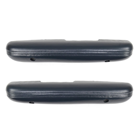 Arm Rest Pads | Dark Blue Metallic | Standard Interior | Pair | 1968 Ford Mustang