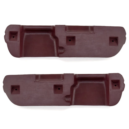 Arm Rest Pads | Dark Red Metallic | Standard Interior | Pair | 1969-70 Ford Mustang