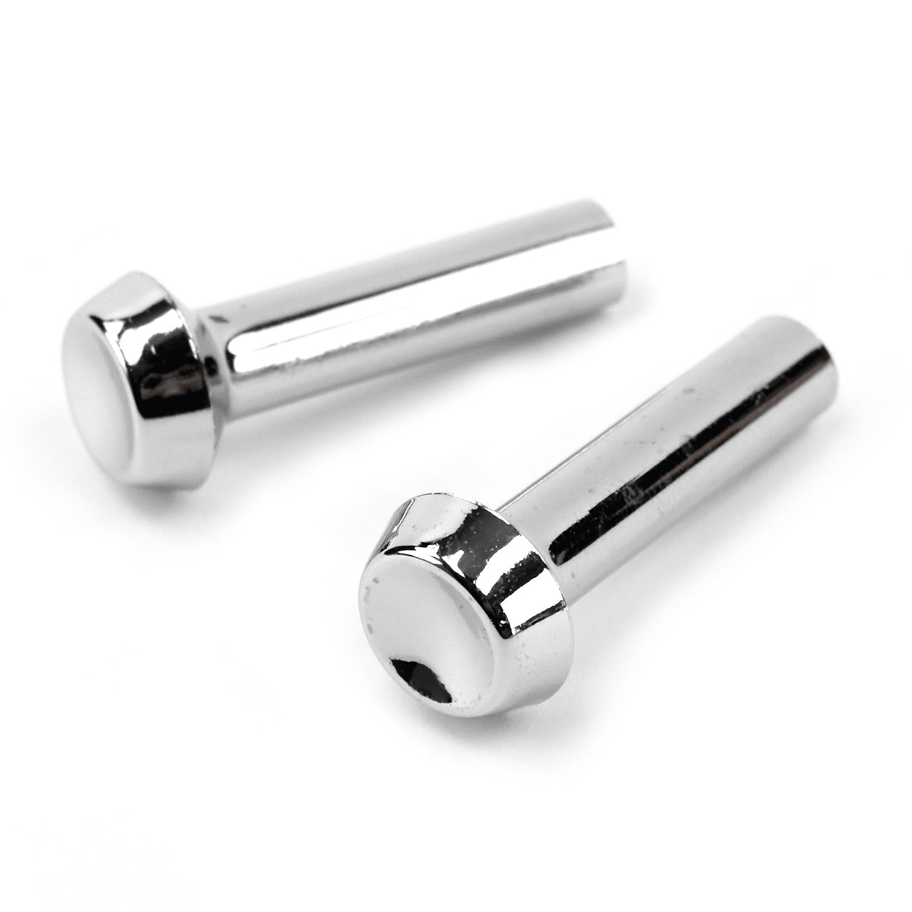 Chrome Door Lock Knobs | Pair | 1965-66 Ford Mustang