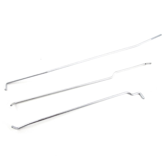 Door Lock Rods Set | 3 piece | LH or RH | 1965-66 Ford Mustang