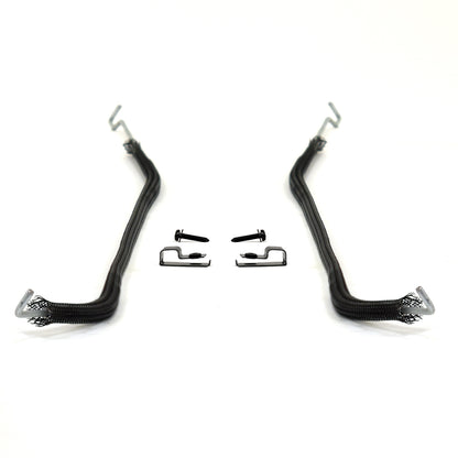 Door Latch Rods | Inside Door Handle Relay to Latch | Pair | 1964-66 Ford Mustang