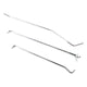 Door Lock Rods Set | 3 piece | LH or RH | 1967-68 Ford Mustang