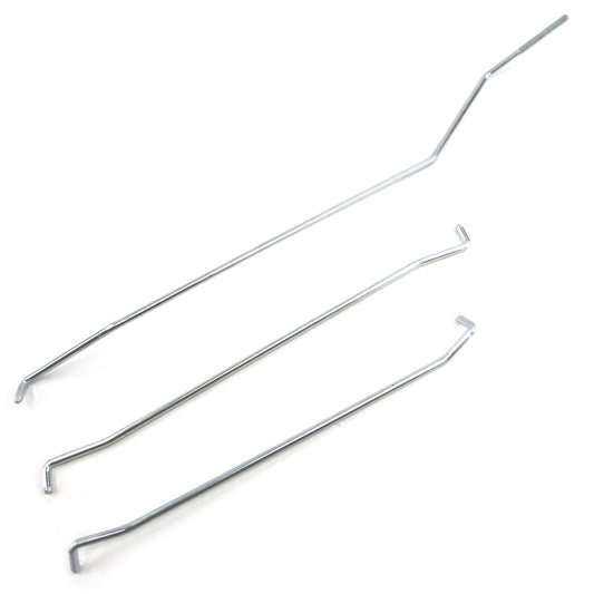 Door Lock Rods Set | 3 piece | LH or RH | 1971-73 Ford Mustang