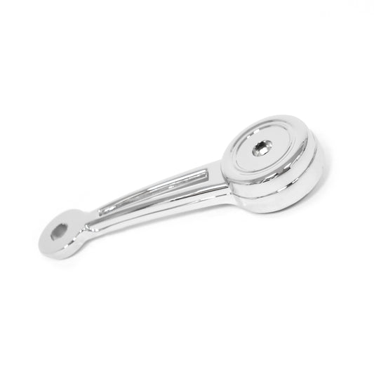 Chrome Door Window Handle | No Knob | LH or RH | 1968-69 Ford Mustang