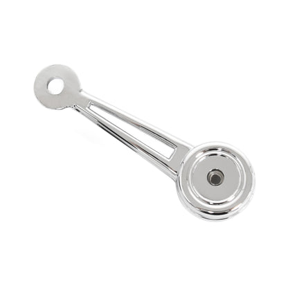 Chrome Door Window Handle | No Knob | LH or RH | 1968-69 Ford Mustang