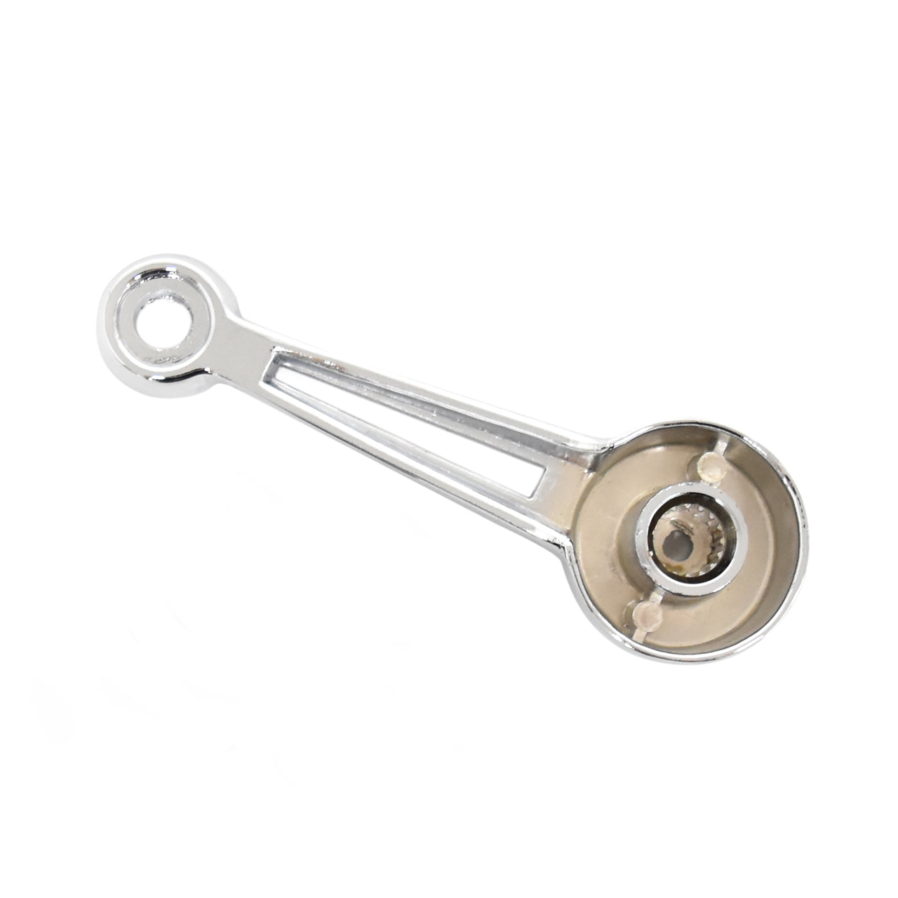 Chrome Door Window Handle | No Knob | LH or RH | 1968-69 Ford Mustang