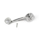 Chrome Door Window Handle | Clear Knob | LH or RH | 1973 Ford Mustang