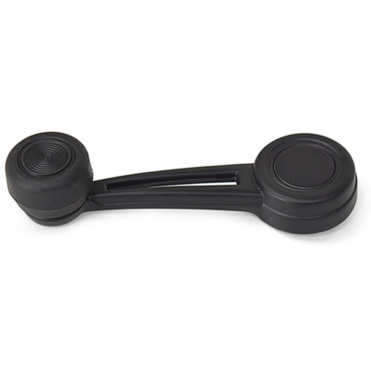 Black Door Window Handle | Black Knob | LH or RH | 1968-69 Ford Mustang