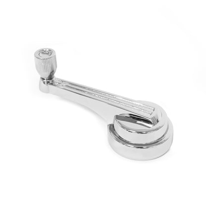 Chrome Quarter Window Handle with Knob | LH or RH | 1965-67 Ford Mustang