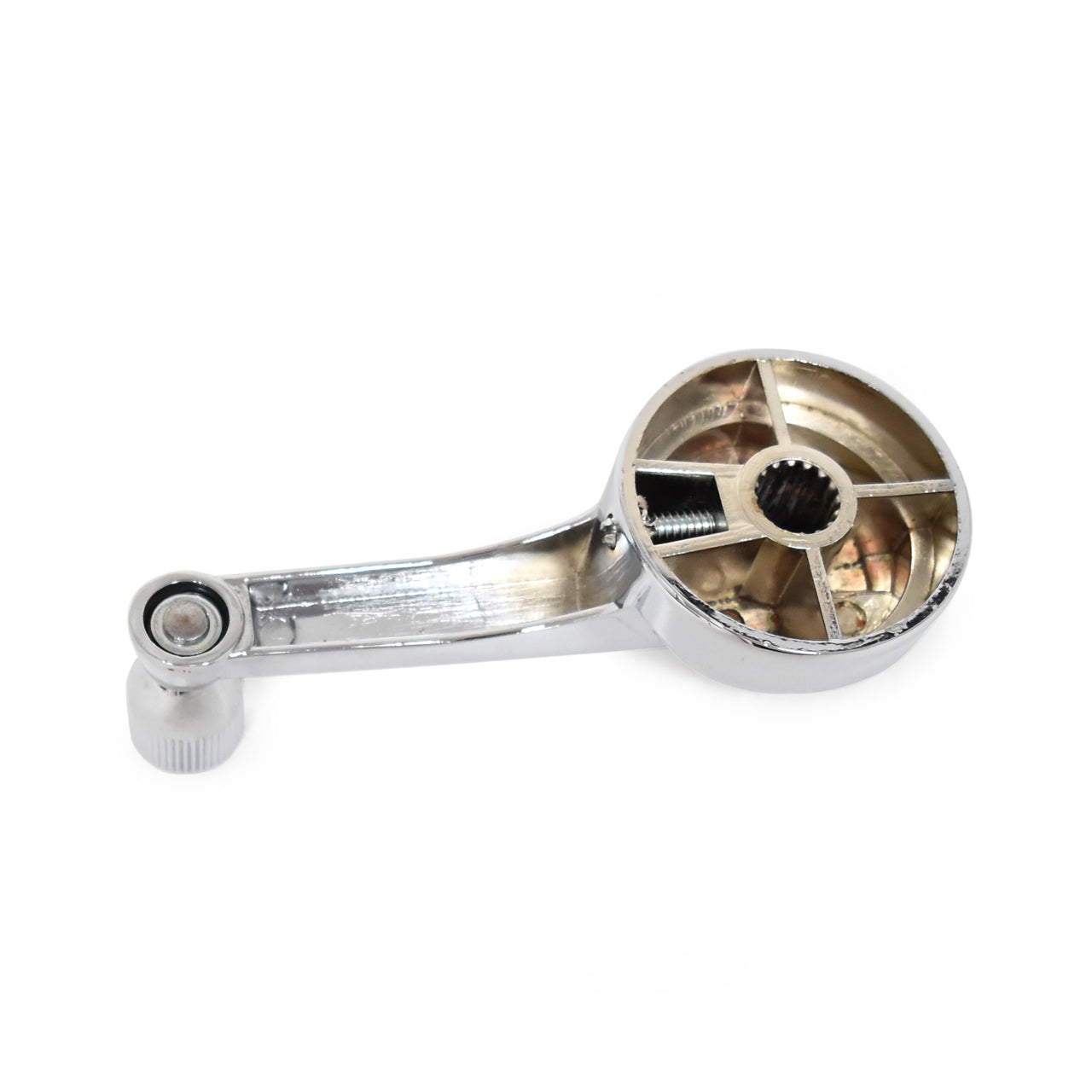 Chrome Quarter Window Handle with Knob | LH or RH | 1965-67 Ford Mustang