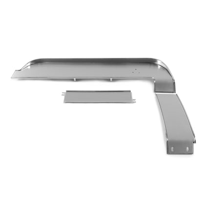 Dash Trim Set | Deluxe Aluminum | Upper / Center / Lower | Non-AC | 1967 Ford Mustang