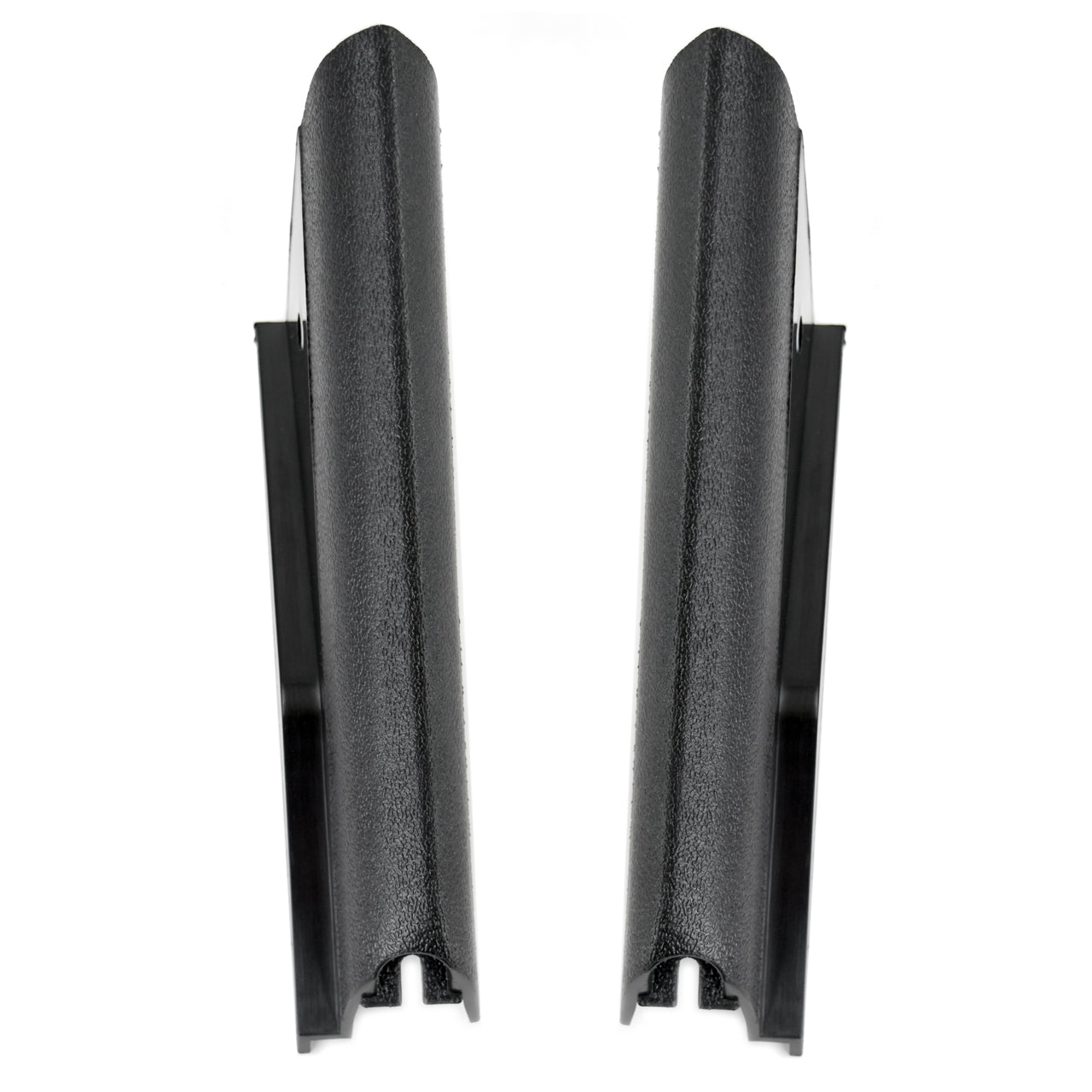 Dash Lower Outer Trim Moldings | Black | Pair | 1969-70 Ford Mustang