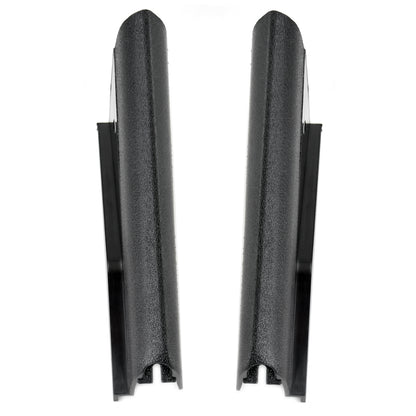 Dash Lower Outer Trim Moldings | Black | Pair | 1969-70 Ford Mustang