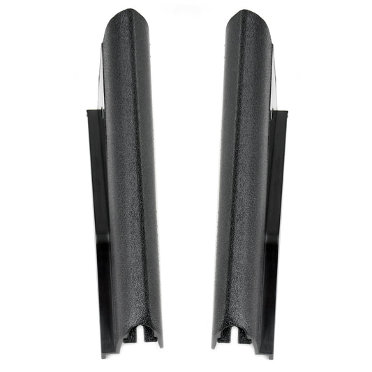 Dash Lower Outer Trim Moldings | Black | Pair | 1969-70 Ford Mustang