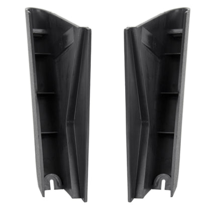 Dash Lower Outer Trim Moldings | Black | Pair | 1969-70 Ford Mustang