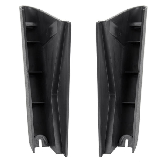 Dash Lower Outer Trim Moldings | Black | Pair | 1969-70 Ford Mustang