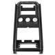 Center Dash Trim with Gauge Openings | Standard Black | 1971-73 Ford Mustang
