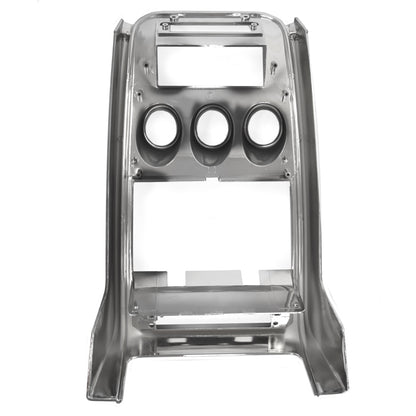 Center Dash Trim with Gauge Openings | Standard Black | 1971-73 Ford Mustang