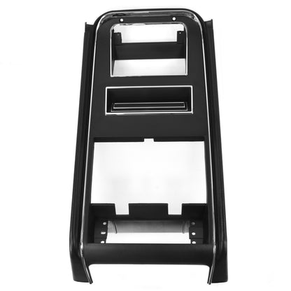 Center Dash Trim | Non-Gauge | Standard Black | 1971-73 Ford Mustang
