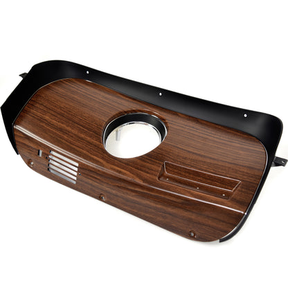 Dash Cove Trim Panel | Deluxe Woodgrain | RH | 1969-70 Ford Mustang