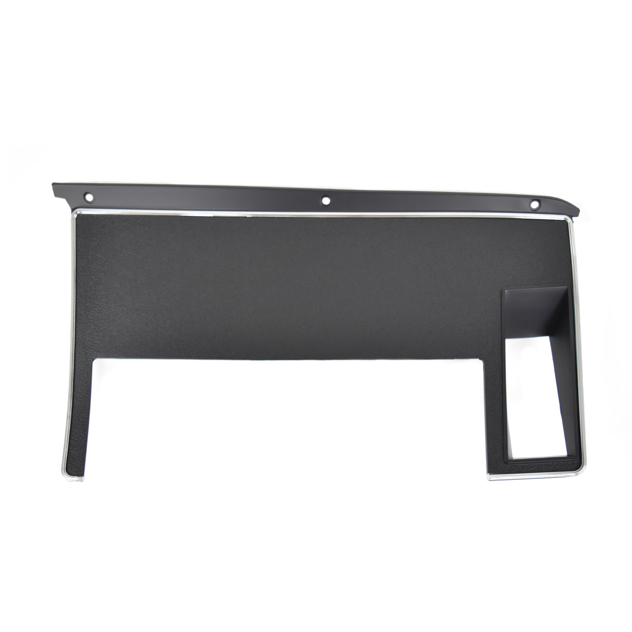 Passenger Dash Trim | No Warning Light | Black | 1971-73 Ford Mustang