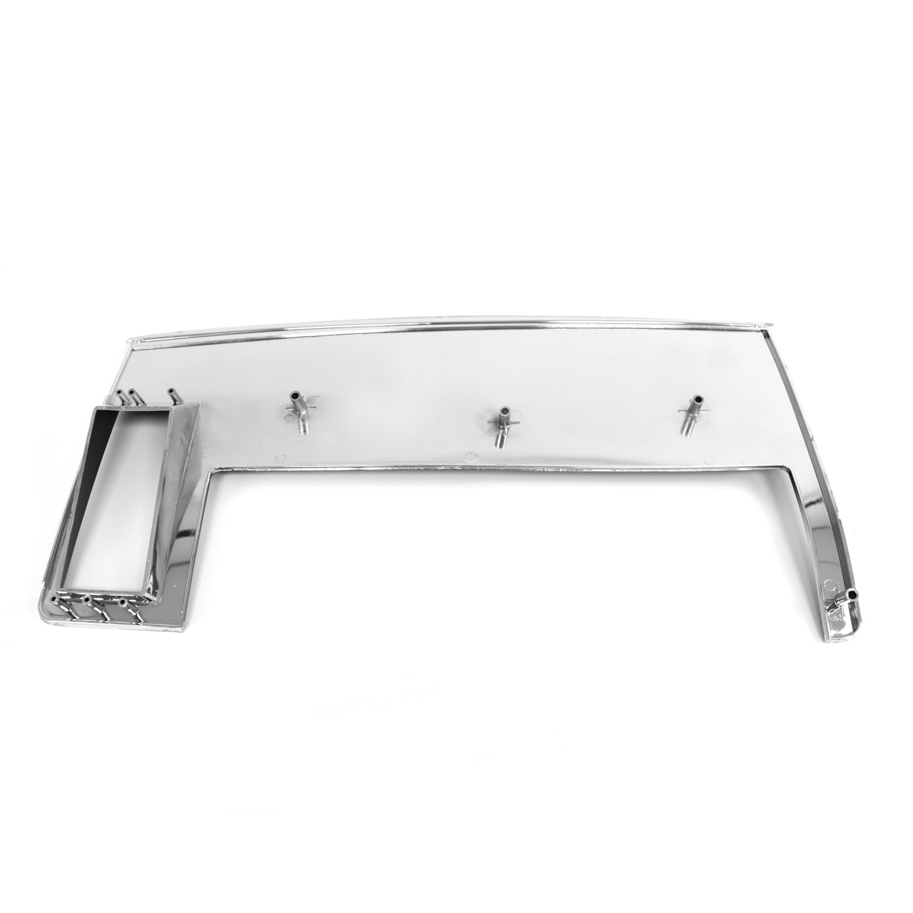 Passenger Dash Trim | No Warning Light | Black | 1971-73 Ford Mustang