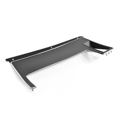 Passenger Dash Trim | No Warning Light | Black | 1971-73 Ford Mustang