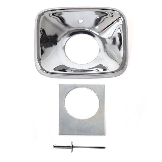 Center Console Cigarette Lighter Bezel with Retainer | 1969 Ford Mustang