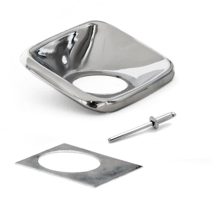 Center Console Cigarette Lighter Bezel with Retainer | 1969 Ford Mustang