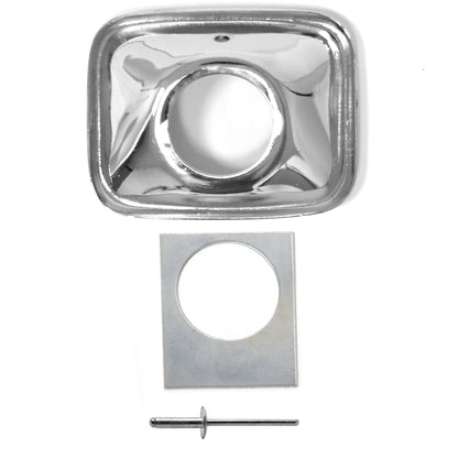 Center Console Cigarette Lighter Bezel with Retainer | 1969 Ford Mustang