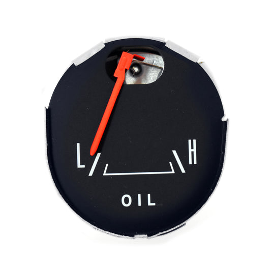 Oil Pressure Gauge | Round | GT Style | 1965-66 Ford Mustang