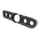 Instrument Cluster Bezel | Black | 1966 Ford Mustang