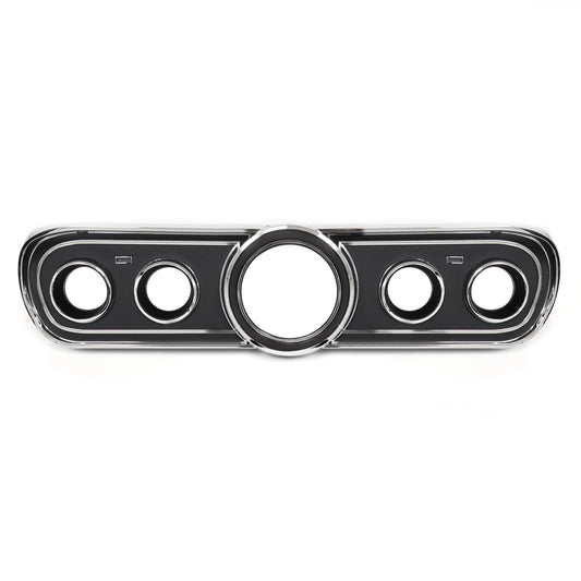 Instrument Cluster Bezel | Black | 1966 Ford Mustang