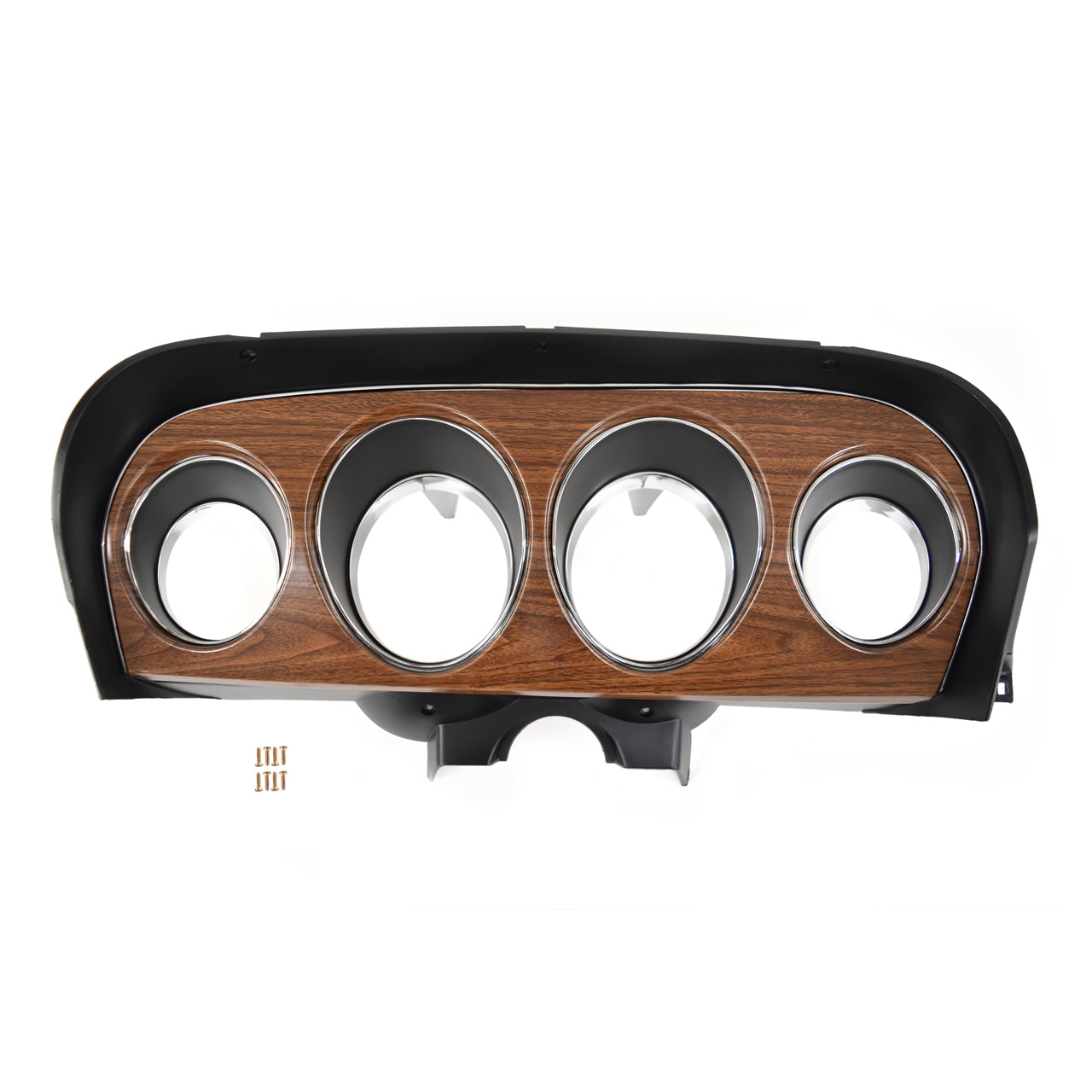 Instrument Cluster Bezel | Deluxe Woodgrain | 1969 Ford Mustang
